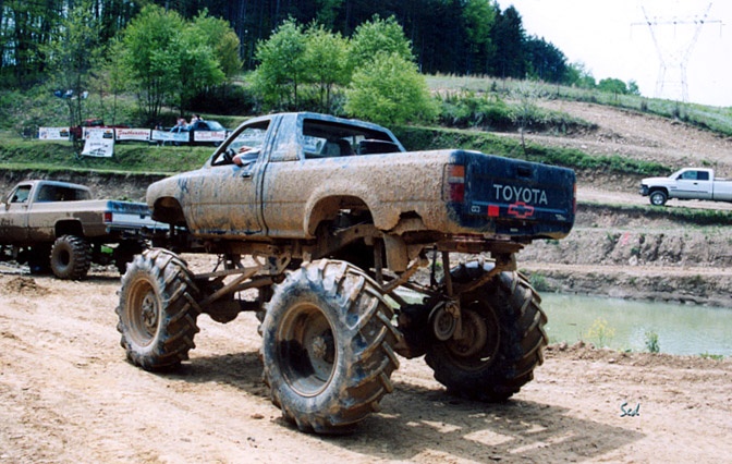 Mud Chevy Powered Toy