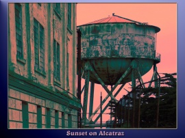 Sunset on Alcatraz