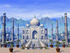 Tah Mahal daytime