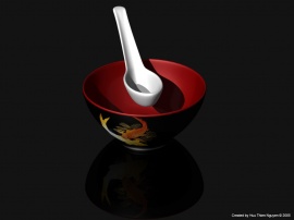 Bowl and Spoon