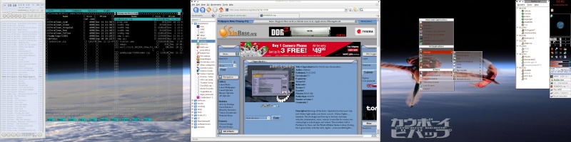 idle linux 3 screen desktop