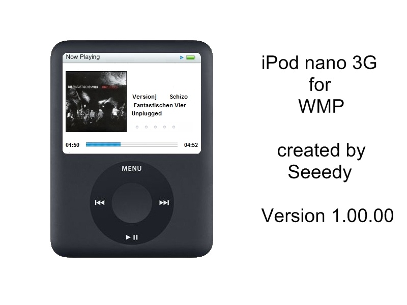 Real iPod nano 3G skin