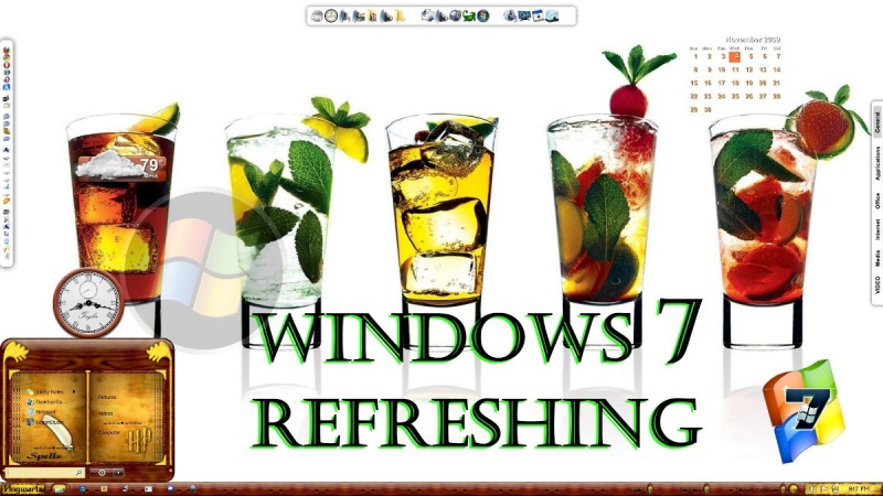 windows7 .. refreshing
