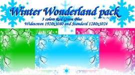 Winter Wonderland  3 colors pk