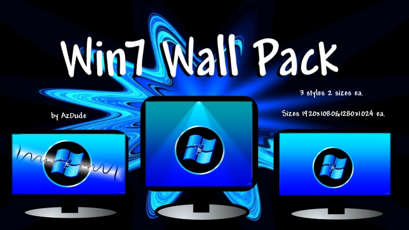 Win7 Wall 6 pack + bonus wall