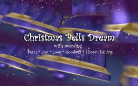 Christmas Bells Dream wording