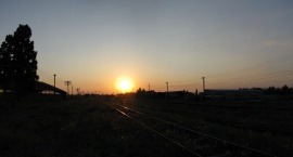 Sunset Over Railways