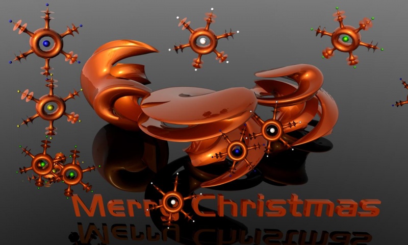 3D Christmas Screensaver