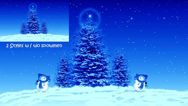 Blue Christmas Preview Logon