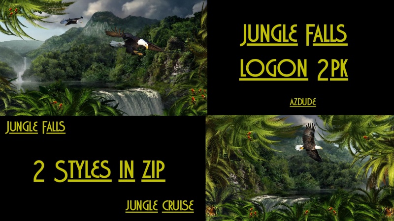 Jungle Falls Logons 2pk