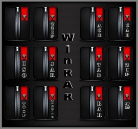 WinRAR Security Royal Red