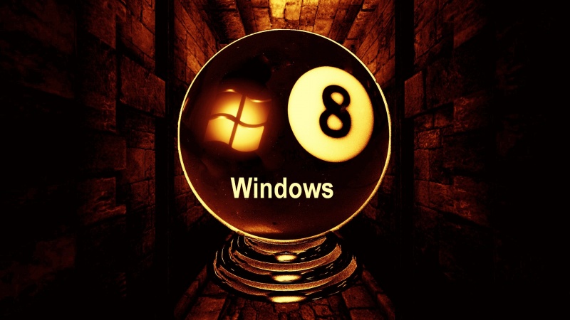Windows 8 Glow Ball Logon