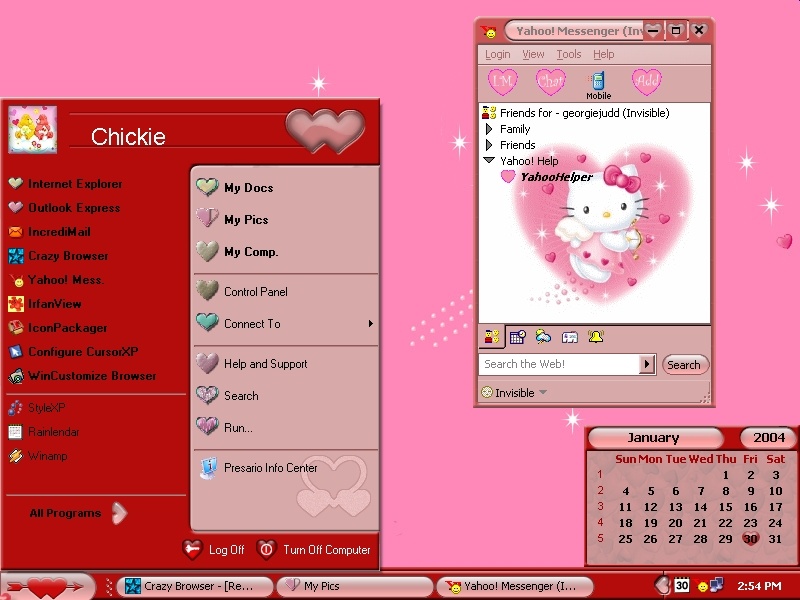 Hello Kitty Valentine 2K6 For Windows Members