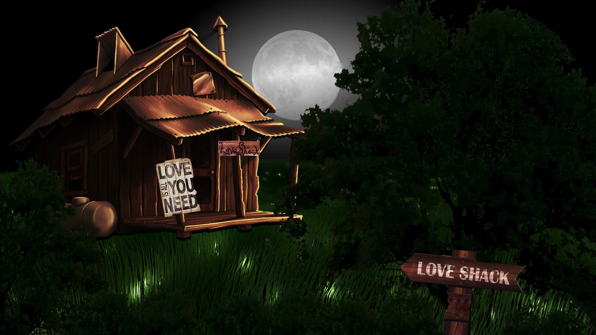 Love Shack Full Moon