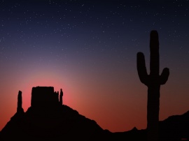 A Desert Sunset
