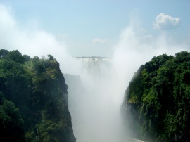 Waterfall in Zambia
