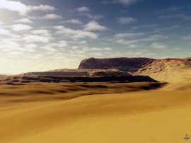 Desolate desert