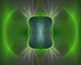 Flaming Green Door