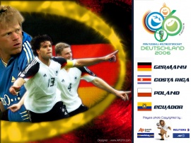 Germany Team In Wold Cup 2006