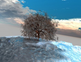 tree on iceplanet