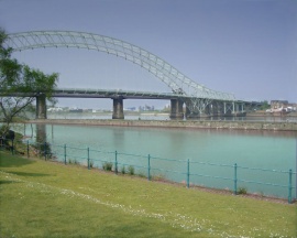 The bridge over The Mersey River