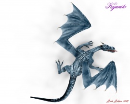 Kyanite Dragon Art 1.0