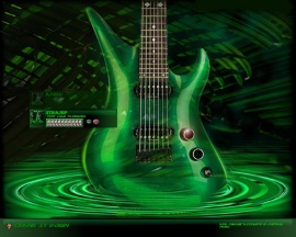Sweet Green Guitar