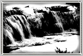 BW Water Falls