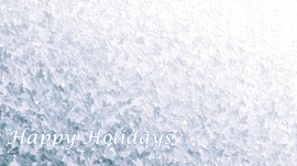 Happy Holidays ( ICE )