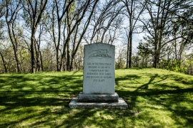 Jesse James Train Robbery Memorial, Adair Iowa